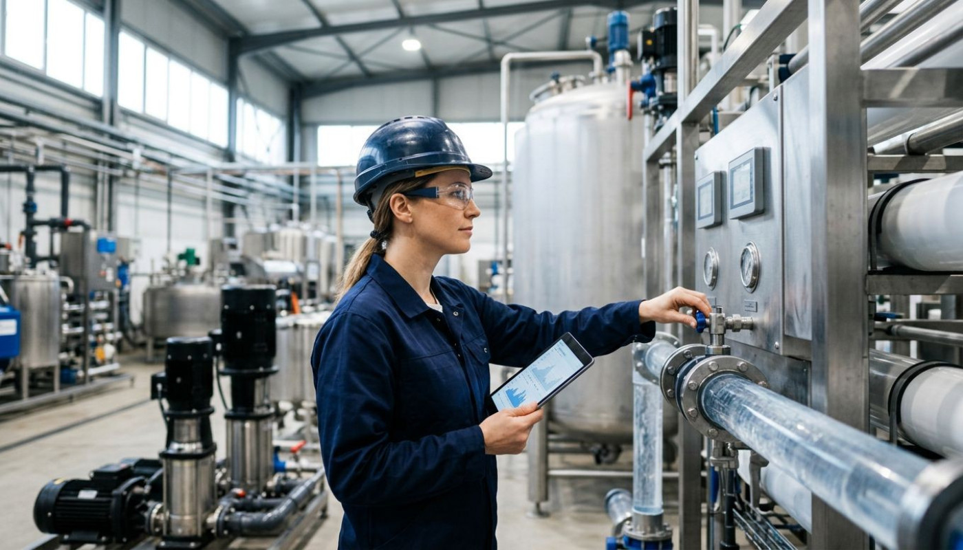 Comment la qualité de l’eau influence-t-elle le rendement industriel ?